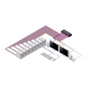StarTech.com - KVM / audio / USB switch - 8 x KVM / audio / USB - 1 local user - desktop - TAA Compliant thumbnail 3
