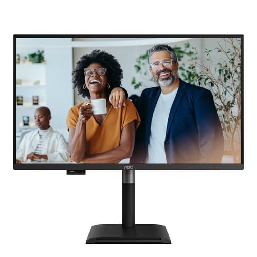 AOC Pro-line Q27P4CV - P4 Series - LED monitor - 27" - 2560 x 1440 QHD @ 120 Hz - IPS - 350 cd/m� - 1500:1 - 4 ms - HDMI, DisplayPort, USB-C - speakers - black — view 7