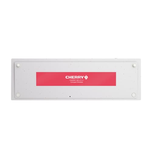 CHERRY MX MX-LP 2.1 - Keyboard - compact - backlit - wireless - 2.4 GHz, Bluetooth 5.2, USB - QWERTY - US - key switch: CHERRY MX Low Profile RGB Speed - white — view 6