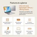 ASUS VivoBook S14 M3407HA-LY014W - AMD Ryzen 5 - 220 / up to 4.9 GHz - Win 11 Home - Radeon 740M - 16 GB RAM - 512 GB SSD NVMe - 14" 1920 x 1200 - Wi-Fi 6, Bluetooth - cool silver thumbnail 23