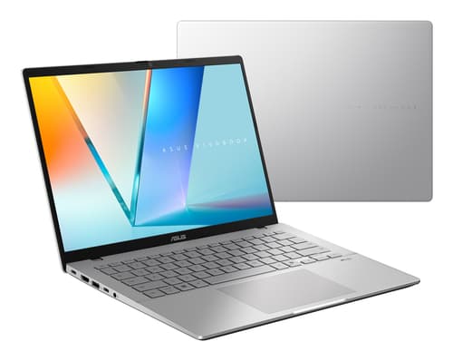 ASUS VivoBook S14 M3407HA-LY014W - AMD Ryzen 7 - 260 / up to 5.1 GHz - Win 11 Home - Radeon 780M - 16 GB RAM - 1 TB SSD NVMe - 14" 1920 x 1200 - Wi-Fi 6, Bluetooth - cool silver — view 7