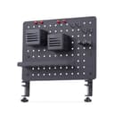 StarTech.com Clamp-On Pegboard with Accessories, 16.5 x 12.5in (42 x 32cm), Steel Pegboard, Desktop Storage Organizer, Desk Mount Peg Board, Black - Mounting component (pegboard panel) - clamp-on - steel - black - desk-mountable thumbnail 11