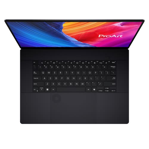 ASUS ProArt P16 OLED H7606WI-ME025W - AMD Ryzen AI 9 - HX 370 / up to 5.1 GHz - Win 11 Home - GeForce RTX 4070 - 32 GB RAM - 1 TB SSD NVMe - 16" OLED touchscreen 3840 x 2400 (4K) - Wi-Fi 7, Bluetooth - nano black — view 6