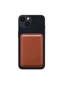 Leather wallet w MagSafe-Tan thumbnail 1