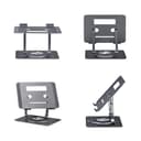 StarTech.com - Notebook stand - 360� rotating base - desktop - silver thumbnail 3