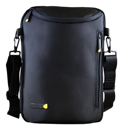 techair Ultrabook Portrait - Notebook carrying shoulder bag - 12" - 14.1" - black — view 1