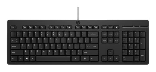 HP 125 G2 - Keyboard - USB - UK - bulk