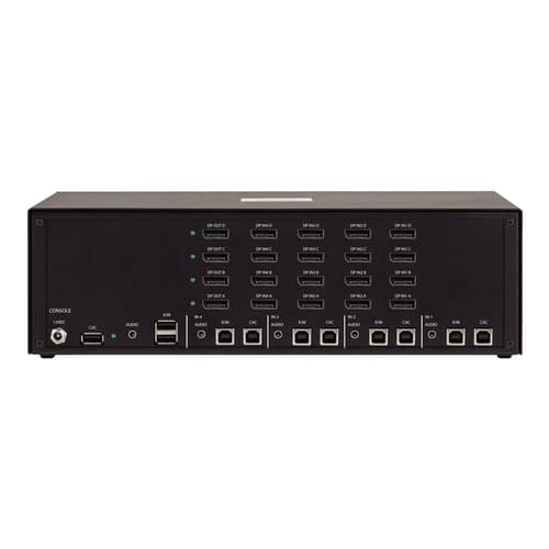 StarTech.com - KVM / audio / USB switch - 4 x KVM / audio / USB - 1 local user - desktop - TAA Compliant — view 3