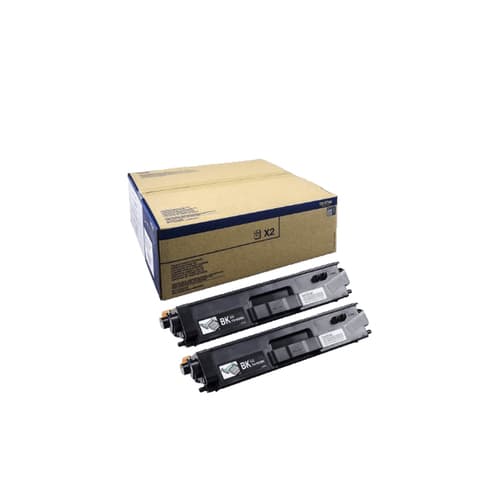 Brother TN900BK - 2-pack - black - original - toner cartridge - for Brother HL-L9200CDWT, HL-L9300CDWT, HL-L9300CDWTT, MFC-L9550CDW, MFC-L9550CDWT