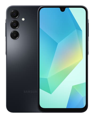 Samsung Galaxy A16 - 4G smartphone - dual-SIM - RAM 4 GB / Internal Memory 128 GB - microSD slot - OLED display - 6.7" - 2340 x 1080 pixels (90 Hz) - 3x rear cameras 50 MP, 5 MP, 2 MP - front camera 13 MP - black