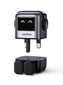 Ugreen USB-A+2C 65W UNO GAN CHARGER Mobile phone, Laptop, Tablet Black AC, USB Indoor thumbnail 4