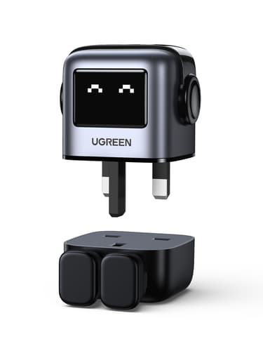 Ugreen USB-A+2C 65W UNO GAN CHARGER Mobile phone, Laptop, Tablet Black AC, USB Indoor — view 5