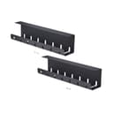 Under Desk Cable Management Tray Black thumbnail 1