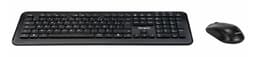 Targus - Keyboard and mouse set - combo - full size - wireless - 2.4 GHz - AZERTY - French - black