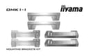 Iiyama OMK1-1 - Mounting component (bracket) - for LCD display - screen size: 34" - for ProLite TF1534, TF1634, TF1734, TF1934, TF2234 thumbnail 4