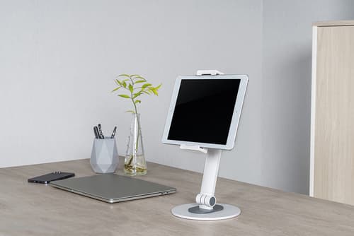 Neomounts DS15-540WH1 - Mounting kit (holder) - for tablet - white - screen size: 4.7"-12.9" - desktop — view 12