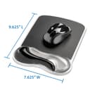 Kensington Duo Gel Mouse Wristrest Wave - Mouse pad with wrist pillow - two-tone graphite thumbnail 6