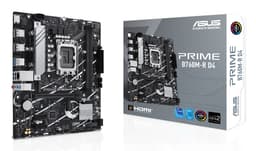 ASUS PRO B760M-R D4 - Motherboard - micro ATX - LGA1700 Socket - B760 Chipset - USB 3.2 Gen 1 - 2.5 Gigabit LAN - onboard graphics (CPU required) - HD Audio (8-channel)