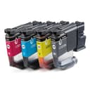 Brother LC521 Value Pack - 4-pack - black, yellow, cyan, magenta - original - hanging box - ink cartridge - for Brother DCP-J1260W, DCP-J1310DW thumbnail 4