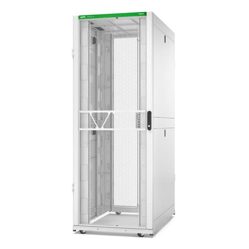 APC NetShelter SX Gen 2 - Rack cabinet - 1991H x 750W x 1200D mm, with sides - floor-standing - white - 42U - 19" - TAA Compliant