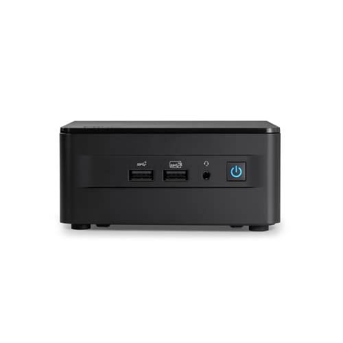 ASUS - Mini PC - 1 up to - RAM 0 GB - no HDD - Gigabit Ethernet - 802.11a/b/g/n/ac/ax (Wi-Fi 6E) - no OS - monitor: none - black