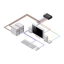 StarTech.com - KVM switch - secure - 2 x KVM port(s) - 1 local user - desktop - TAA Compliant thumbnail 3