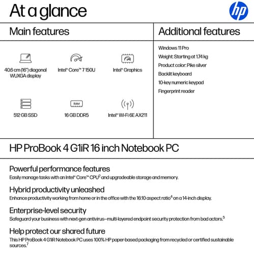 HP PB4 G1I R167-150U 16/512 W11P — view 5