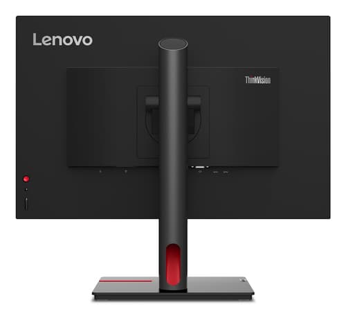 Lenovo ThinkVision T24d-30 - LED monitor - 24" - 1920 x 1200 WUXGA - IPS - 300 cd/m� - 1500:1 - 4 ms - HDMI, VGA, DisplayPort - speakers - raven black — view 8