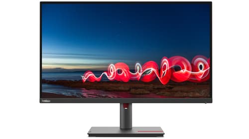 Lenovo ThinkVision T23i-30 - LED monitor - 23" - 1920 x 1080 Full HD (1080p) @ 60 Hz - IPS - 250 cd/m� - 1000:1 - 4 ms - HDMI, VGA, DisplayPort - raven black — view 6