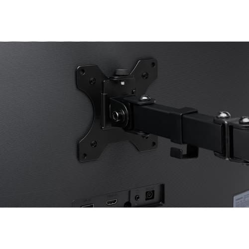 Kensington SmartFit Ergo Dual Extended Monitor Arm mounting kit - adjustable arm - for 2 monitors - black — view 3