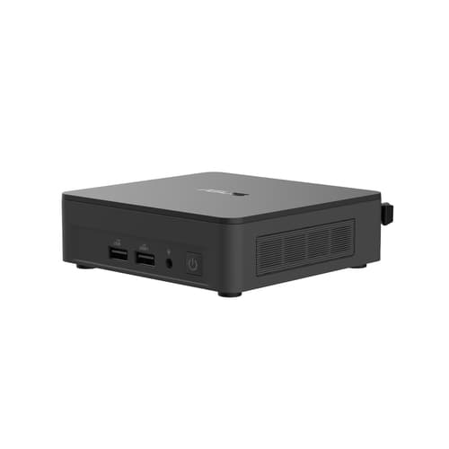 ASUS NUC 13 PRO RNUC13ANKI3048C0I - Mini PC Core i3 i3-1315U / up to 4.5 GHz - RAM 8 GB - SSD 512 GB - NVMe - UHD Graphics - IEEE 802.11ax (Wi-Fi 6E), Gigabit Ethernet, 2.5 Gigabit Ethernet, Bluetooth 5.2 - Win 11 Pro - monitor: none - black — view 5