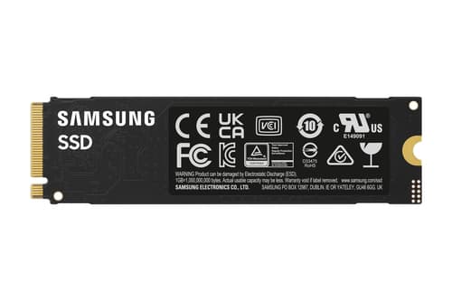 Samsung 990 EVO Plus MZ-V9S2T0 - SSD - encrypted - 4 TB - internal - M.2 2280 - PCIe 5.0 x2 (NVMe) - 256-bit AES - TCG Opal Encryption 2.0 — view 3