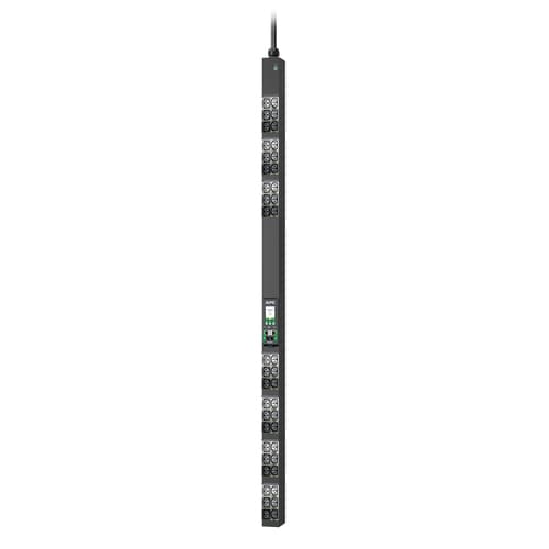 APC NetShelter Rack PDU Advanced - Power distribution unit (rack-mountable) - switched - AC 400/415 V - 11.5 kW - 11500 VA - 3-phase - Ethernet 10/100/1000, Ethernet 10/100 - input: IEC 60309 520P6 - output connectors: 42 (21 x IEC 60320 C13/C15/C19/C21, 21 x IEC 60320 C13/C15) - 0U - 1.8 m cord - black