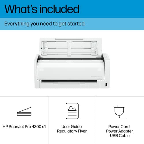 HP Scanjet Pro 4200 s1 - Document scanner - Duplex - 216 x 5842 mm - 1200 dpi x 1200 dpi - up to 40 ppm (mono) / up to 40 ppm (colour) - ADF (50 sheets) - up to 4500 scans per day - USB 3.0 — view 6