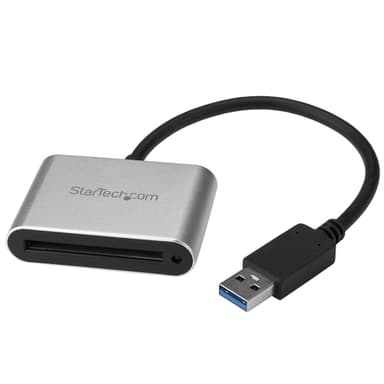 StarTech.com CFast Card Reader - USB 3.0 - USB Powered - UASP - Memory Card Reader - Portable CFast 2.0 Reader / Writer (CFASTRWU3) - Card reader (CF II) - USB 3.0
