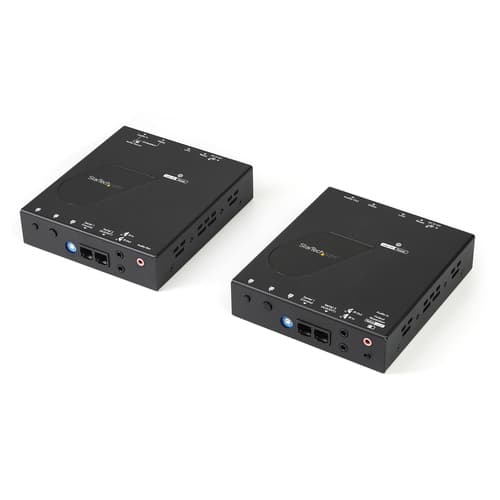 StarTech.com 4K HDMI Over IP Extender - 4K 30Hz - Video Control Software App - HDMI Extender - HDMI Extension - AV Over IP (ST12MHDLAN4K) - Video/audio/infrared/serial extender - 1GbE - up to 100 m - for P/N: ST12MHDLAN4R, VIDWALLMNT