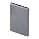 dbramante1928 re-charge - Power bank - MagSafe - 5000 mAh - 20 Watt - Apple 2.4A, BC 1.2, PD 2.0, PD 3.0, QC 2.0, QC 3.0, PE 1.1+, PE 2.0+ - 2 output connectors (24 pin USB-C, magnetic) - on cable: USB-C - grey thumbnail 1