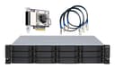 QNAP TL-R1200S-RP - Hard drive array - 12 bays (SATA-600) - SATA 6Gb/s (external) - rack-mountable - 2U thumbnail 2