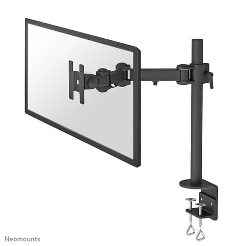Neomounts FPMA-D960 - Mounting kit - full-motion - for LCD display - black - screen size: 10"-30" - clamp mountable, desk-mountable — view 1