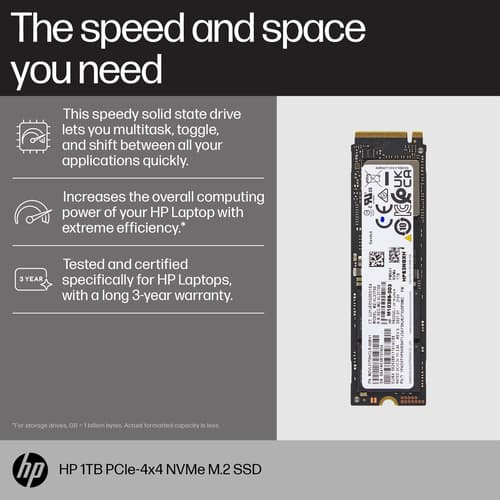 HP 1TB PCIE NVME M.2 SSD — view 4