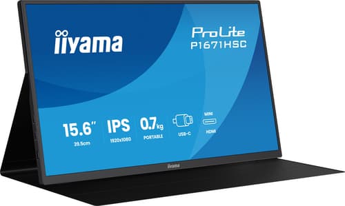 iiyama P1671HSC-B1 15.6" Portable Monito — view 1