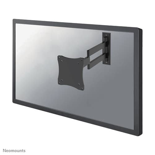 Neomounts FPMA-W830 - Bracket - full-motion - for LCD display - black - screen size: 10"-27" - wall-mountable