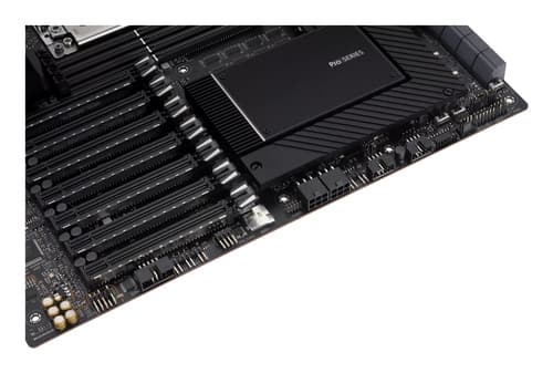ASUS Pro WS WRX80E-SAGE SE WIFI - Motherboard - extended ATX - Socket sWRX8 - AMD WRX80 Chipset - USB-C Gen 2x2, USB-C Gen2, USB 3.2 Gen 2, USB 3.2 Gen 1 - 2 x 10 Gigabit LAN, Wi-Fi 6, Bluetooth - HD Audio (8-channel) — view 14