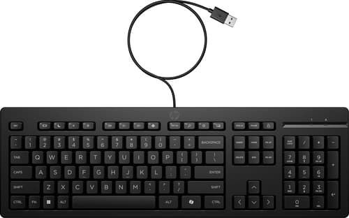 HP 125 G2 - Keyboard - USB - UK - bulk — view 11