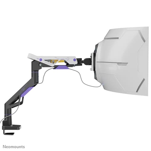 Neomounts ACE DS70-256BL1 - Mounting kit (articulating arm) - full-motion - for flat panel - gaming - steel - black - screen size: 24"-57" - desk-mountable — view 15