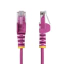 StarTech.com 10m Pink Slim CAT6 Ethernet Cable, Snagless, 28AWG, LSZH - Patch cable - RJ-45 (M) to RJ-45 (M) - 10 m - 3.6 mm - UTP - CAT 5/5e/6 - IEEE 802.3bt - snagless, halogen-free, stranded copper - pink