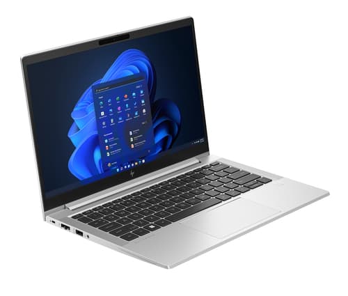HP EliteBook 630 G10 Notebook - Intel Core i7 - 1355U / up to 5 GHz - Win 11 Pro - Intel Iris Xe Graphics - 32 GB RAM - 512 GB SSD NVMe, TLC - 13.3" IPS 1920 x 1080 (Full HD) - Gigabit Ethernet - Wi-Fi 6E, Bluetooth - pike silver aluminium - kbd: UK — view 3