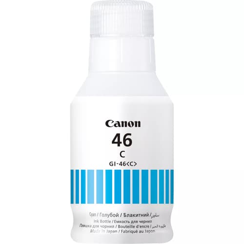 Canon GI 46 C - Cyan - original - ink refill - for MAXIFY GX5040, GX6040, GX7040