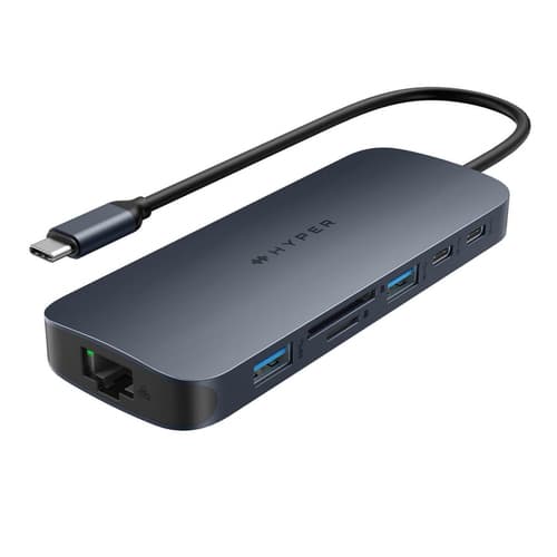HyperDrive Next - Docking station - USB-C 3.2 Gen 2 / Thunderbolt 3 / Thunderbolt 4 - 2 x HDMI