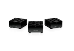NETGEAR Nighthawk MK73S - Wi-Fi system - (router, 2 extenders) - up to 3,250 sq.ft - mesh 1GbE - Wi-Fi 6 - Dual Band - with 1 year NETGEAR Armour